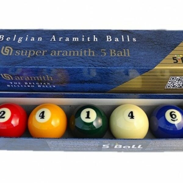 Ballenset 5-Ball Super Aramith