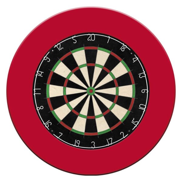 Dartbord surround red - voorbeeld met dartbord