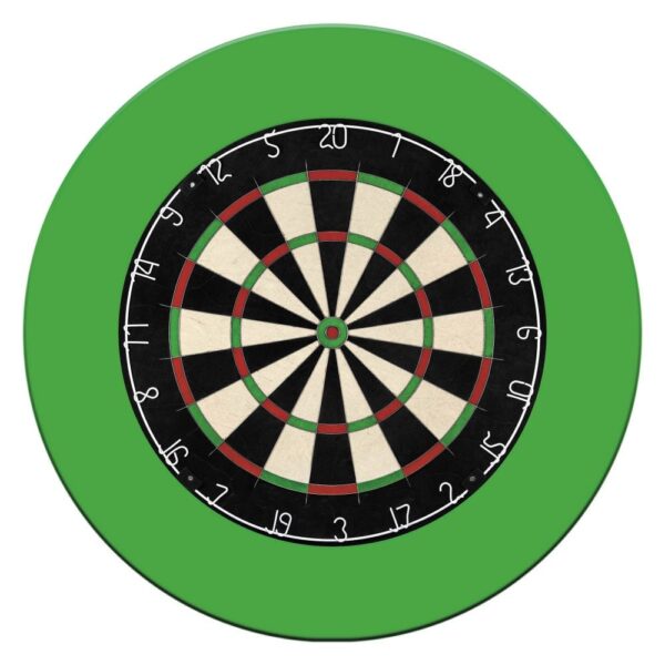 Dartbord surround green - voorbeeld met dartbord