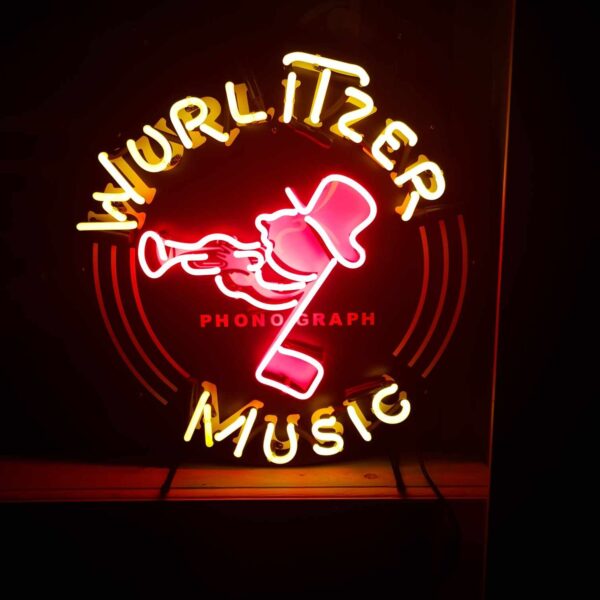 Wurlitzer neon sign: Johnny One Note