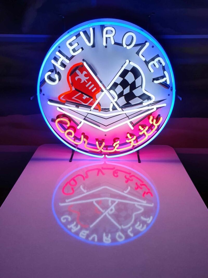 Néons de la Chevrolet Corvette