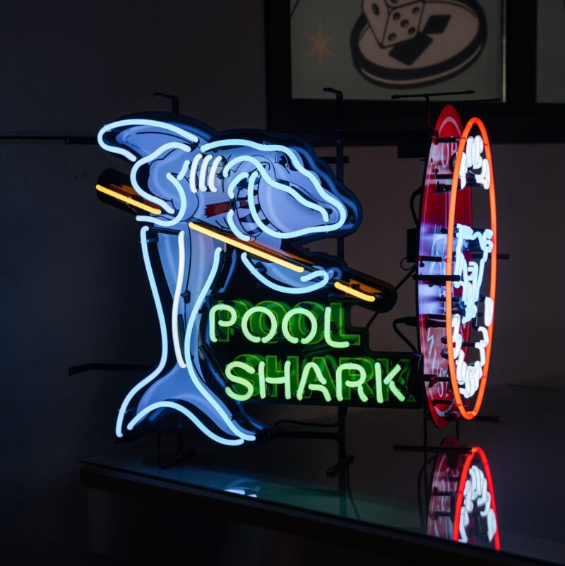 Pool Shark Neon Sign