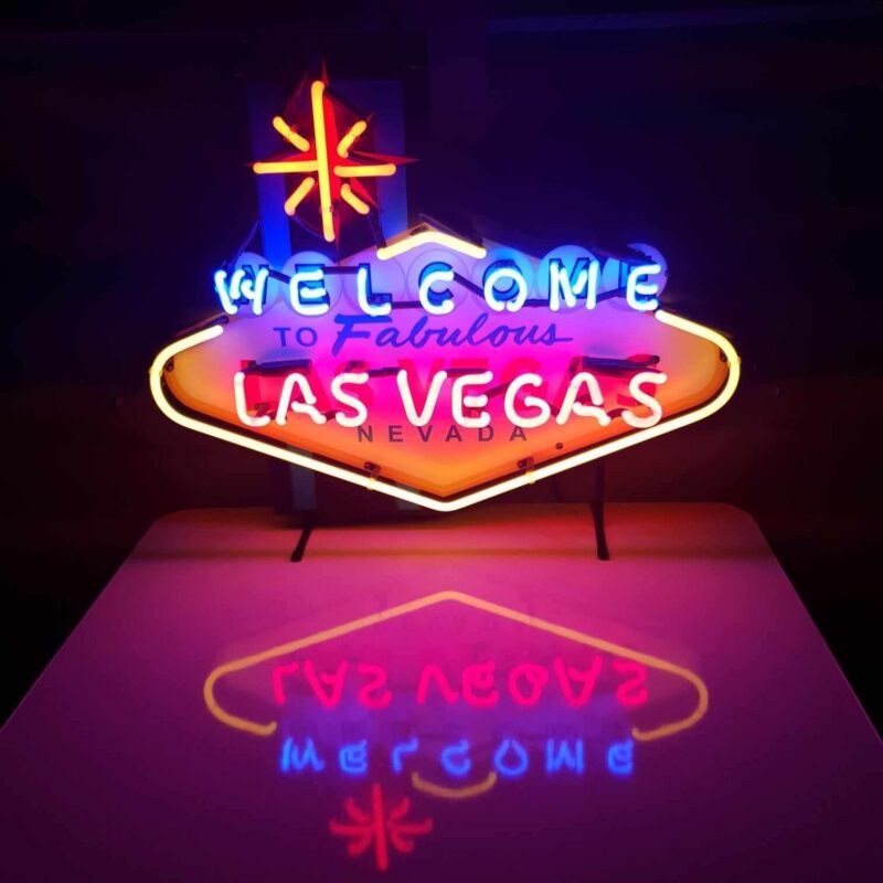 Welcome to Las Vegas neon sign