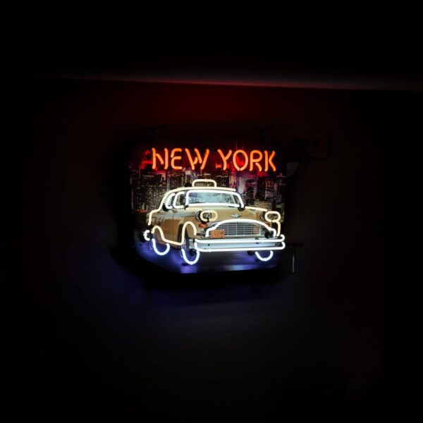 New York Taxi Neon Sign