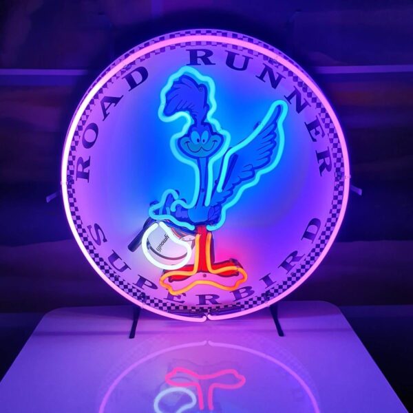 roadrunner neon sign