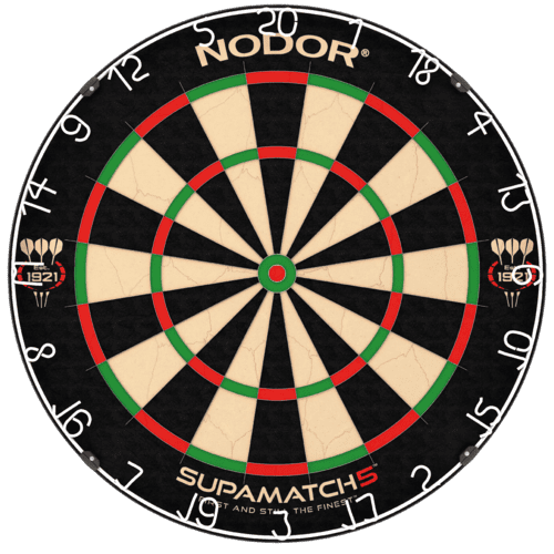 Nodor Supamatch 5 - Professioneel Dartbord