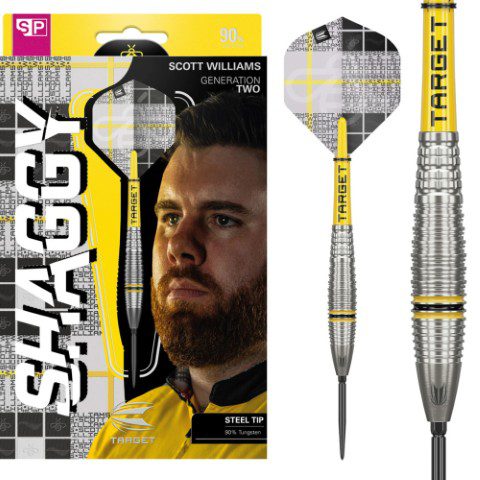 Target Scott Williams G2 Swiss Point 90% dartpijlen