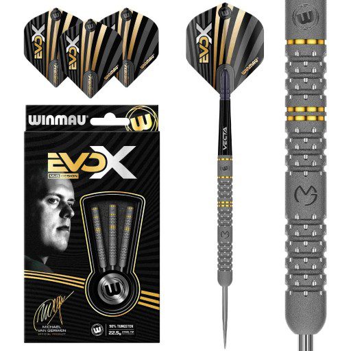 Fléchettes Winmau Michael van Gerwen EVO-X 90%