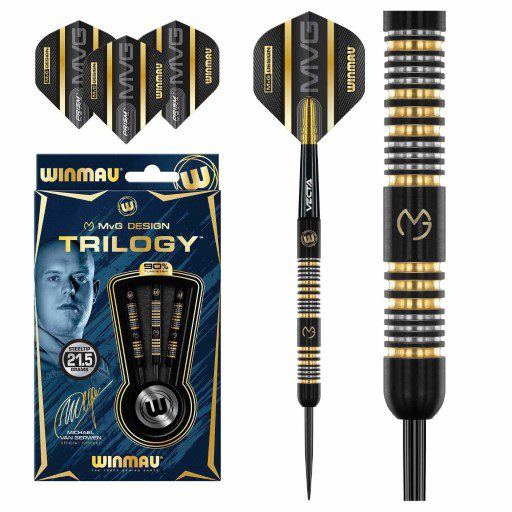 Winmau Michael van Gerwen Trilogy dartpijlen