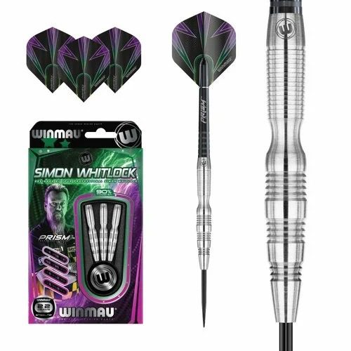 Fléchettes Winmau Simon Whitlock Silver 90%