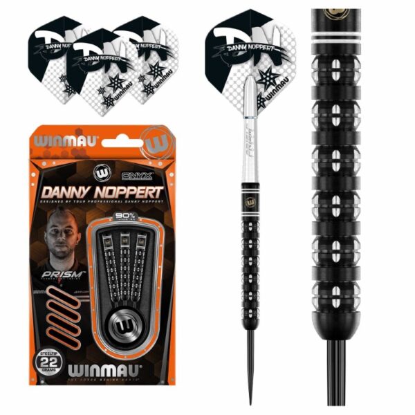 Fléchettes Danny Noppert Freeze Edition - 90% tungstène - Winmau