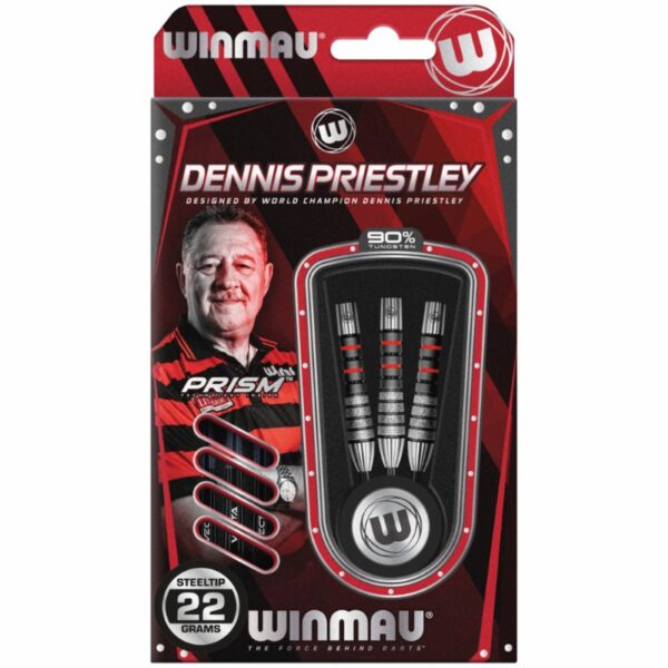 Fléchettes Dennis Priestley Diamond 30th Anniversary par Winmau - 90%