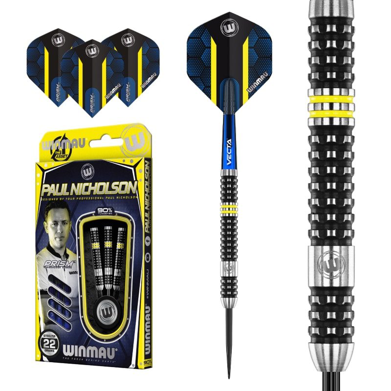 Paul Nicholson dartpijlen van Winmau - 90%