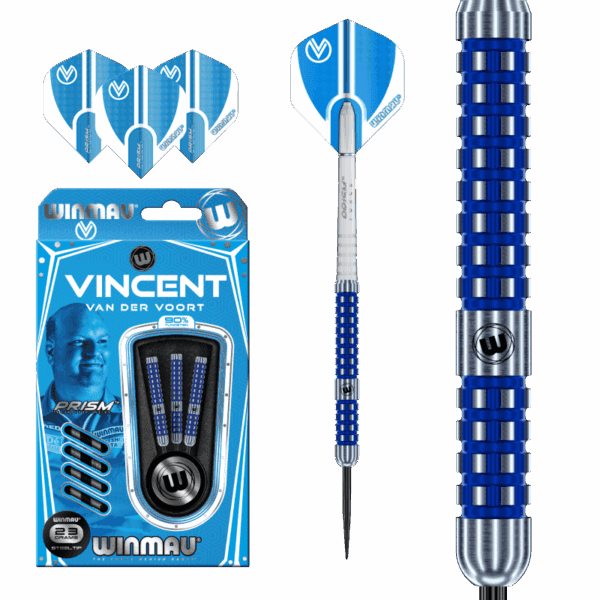 Vincent van der Voort dartpijlen van Winmau - 90%