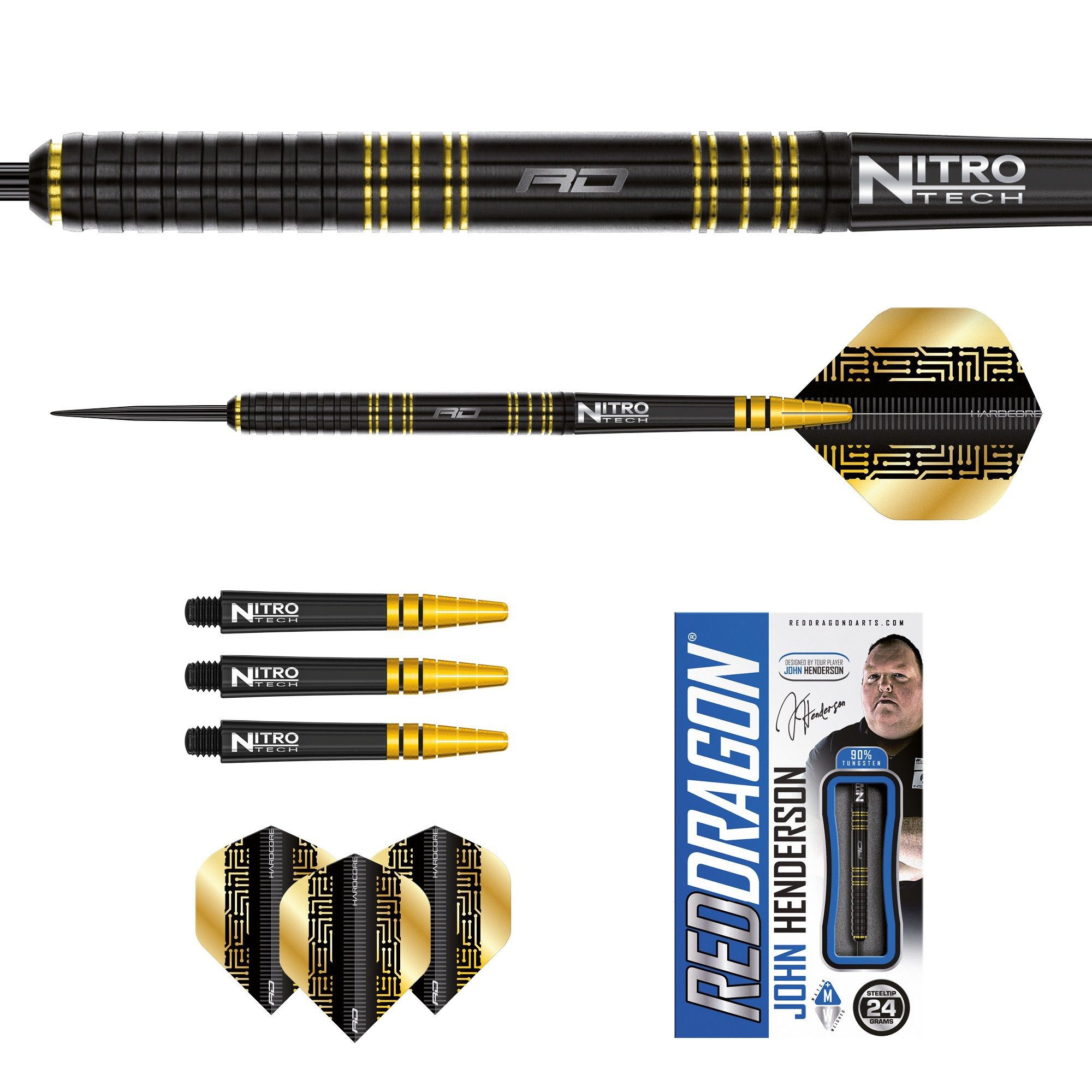 Red Dragon John Henderson darts