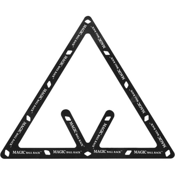 Magic Ball Rack Pro 8-ball, 9-ball et 10-ball de Biljarts 't Clubke