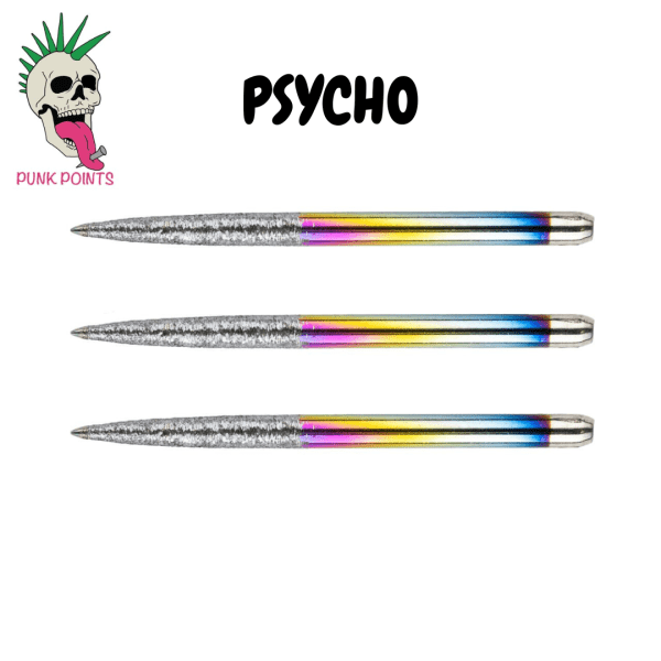 Punk Points Psycho dartpijlen van Biljarts 't Clubke