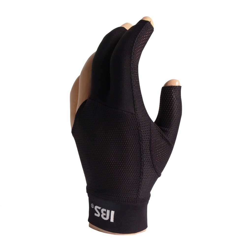 Biljarthandschoen IBS Gold Mesh zwart
