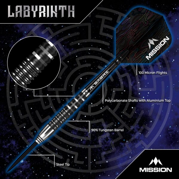 Mission Darts Labyrinth 90%